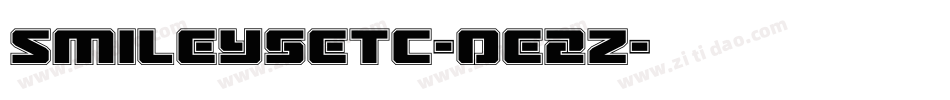 Smileysetc-oE2z字体转换