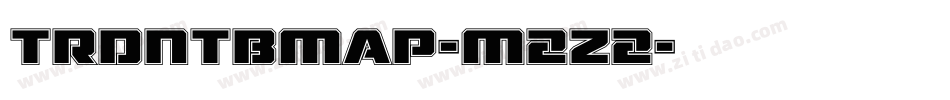 TrdntBmap-m2z2字体转换