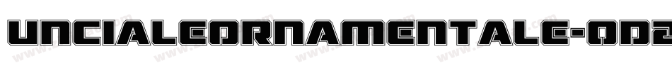 Uncialeornamentale-0d2z字体转换