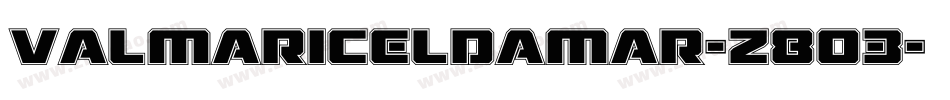 ValmaricEldamar-z8O3字体转换 ValmaricEldamar-z8O3字体转换