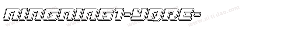 Ningning1-yqRe字体转换