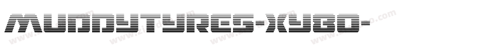 MuddyTyres-xy8O字体转换