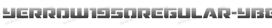 Yerrow1950Regular-YB8o字体转换