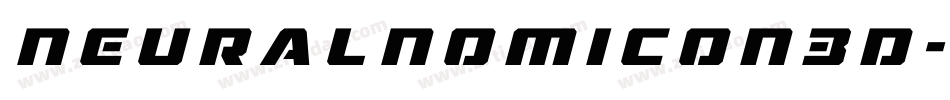 Neuralnomicon3D-l1r0字体转换