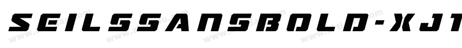 SeilssansBold-xJ1R字体转换