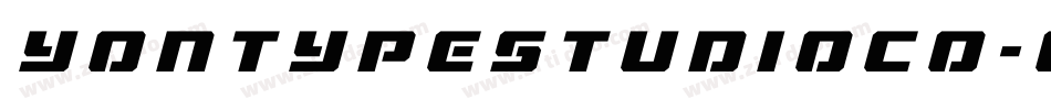 Yontypestudioco-gxx1R字体转换