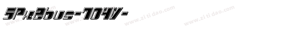 5Px2bus-7O4V字体转换 5Px2bus-7O4V字体转换