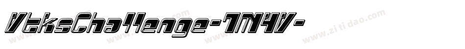 VtksChallenge-7M4V字体转换 VtksChallenge-7M4V字体转换