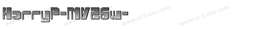 HarryP-MVZ6w字体转换