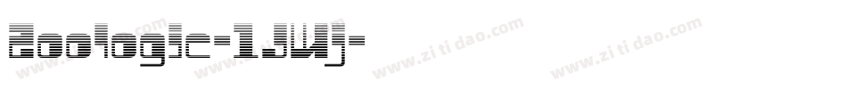 Zoologic-1JWj字体转换