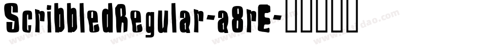 ScribbledRegular-a8rE字体转换