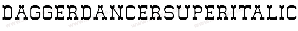 DaggerDancerSuperItalic-PK3zr字体转换