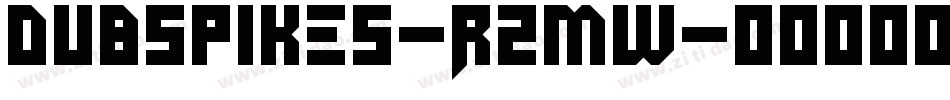 Dubspikes-RzmW字体转换