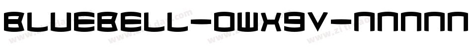 Bluebell-owx9V字体转换