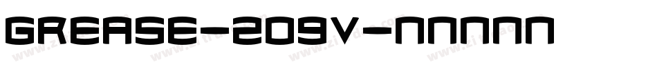 Grease-2O9v字体转换