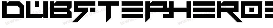 DubstepHeroes-BzwV字体转换