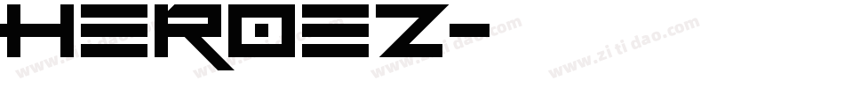 Heroez字体转换