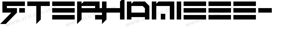 stephanieee字体转换