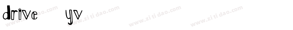 Drive-63yv字体转换