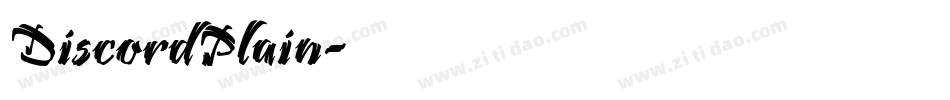DiscordPlain字体转换