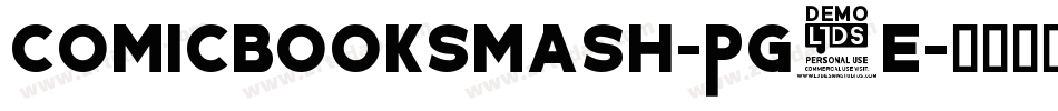 ComicbookSmash-PG3E字体转换