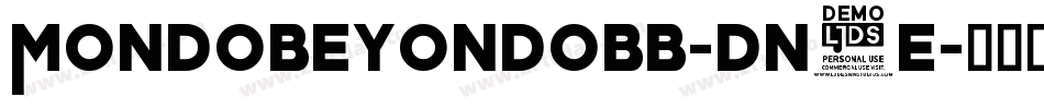 Mondobeyondobb-dn3E字体转换