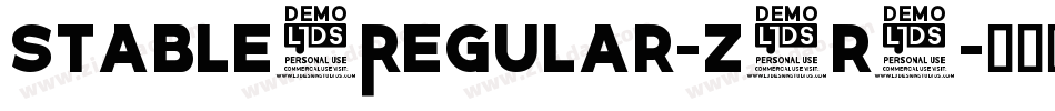 Stable5Regular-z2r0字体转换 Stable5Regular-z2r0字体转换