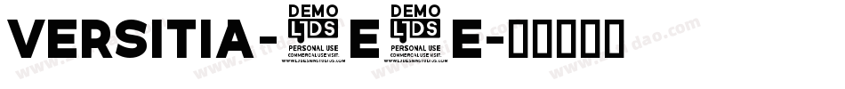 Versitia-1e3e字体转换