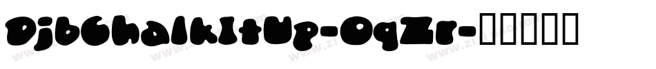 DjbChalkItUp-0qZr字体转换