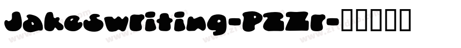 Jakeswriting-P2Zr字体转换