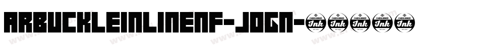 ArbuckleInlineNf-JOGn字体转换