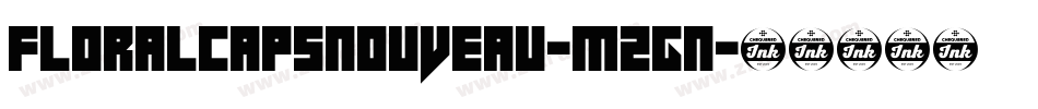 Floralcapsnouveau-MZGn字体转换