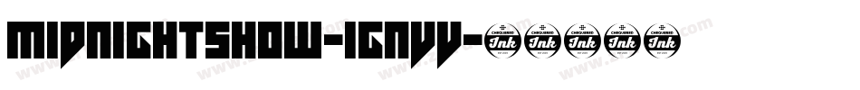 MidnightShow-1GnVv字体转换