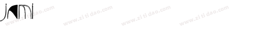 JAMI字体转换