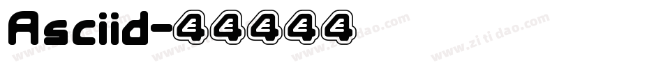 Asciid字体转换