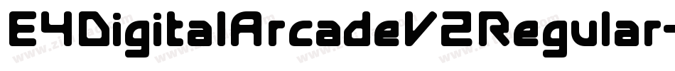 E4DigitalArcadeV2Regular-wZOw字体转换
