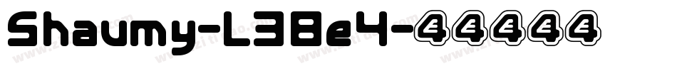 Shaumy-L38e4字体转换