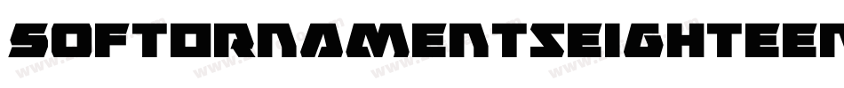 SoftOrnamentsEighteen-5Erv字体转换 SoftOrnamentsEighteen-5Erv字体转换