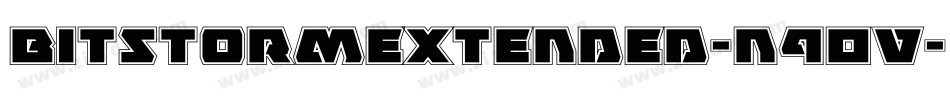 BitstormExtended-n9OV字体转换
