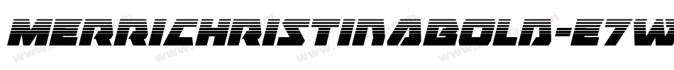 MerriChristinaBold-e7w6字体转换