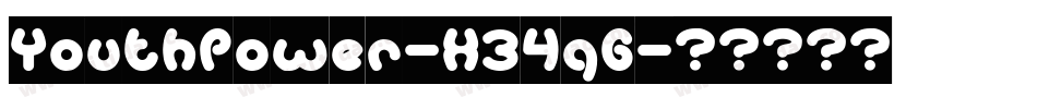 YouthPower-X34qG字体转换