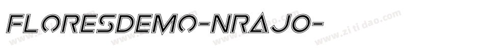 FloresDemo-nRAjO字体转换