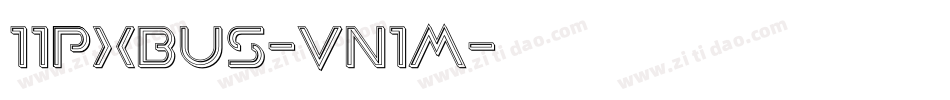 11Pxbus-vn1M字体转换