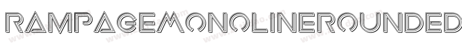 RampageMonolineRounded-rP8p字体转换
