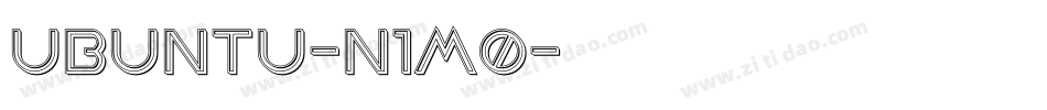 Ubuntu-n1M0字体转换