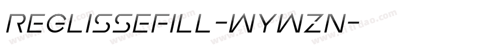 ReglisseFill-WyWzn字体转换