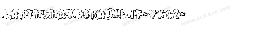 EarthshakeGradient-vx9Z字体转换