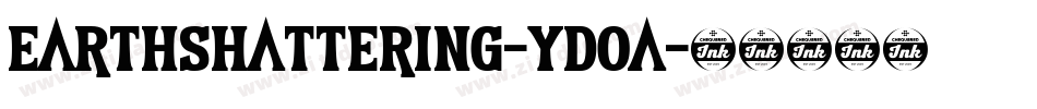 Earthshattering-Yd0a字体转换