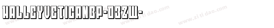 Halleyveticanbp-DEzW字体转换