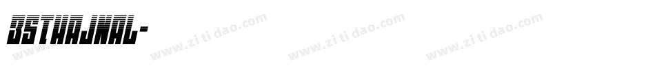 Esthajnal字体转换